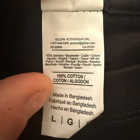 Gildan “Karen Definition” Graphic Tee Black Regular - Picture 6 of 7